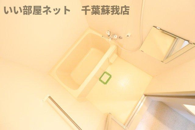 メゾン・ド・ヴィレ千葉中央の浴室|きれいなお風呂です