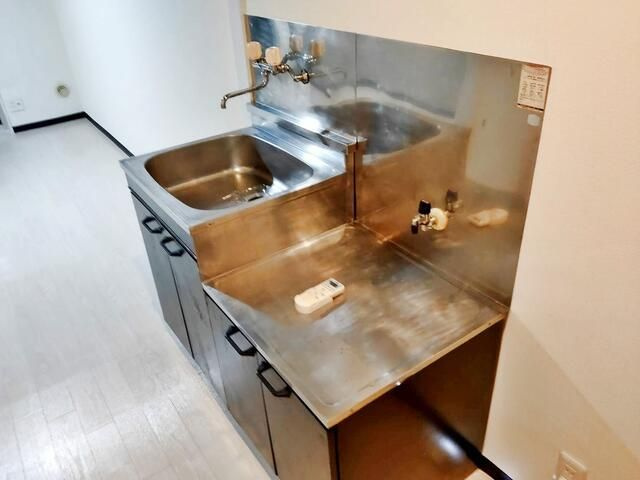 多摩市貝取１丁目の賃貸マンションのキッチン
