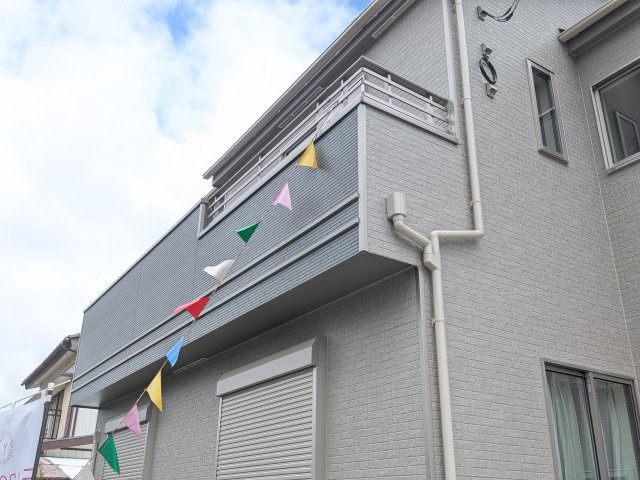 阿見町うずら野2丁目15番　新築戸建て　A号棟のバルコニー