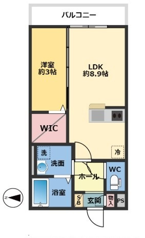 担当エリアのルームアドバイザーが直接対応いたしますの間取り