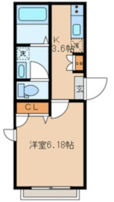 CASA COMODOの間取り