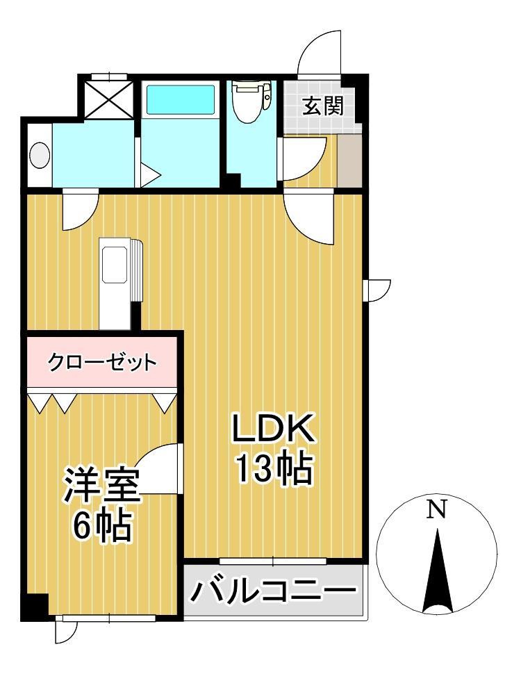 ALLEYⅡの間取り|※現況優先です