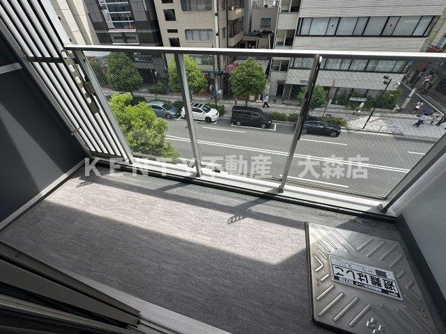【バルコニー】 | レジディア大井町 | 暖かな日差しのふりそそぐバルコニー
