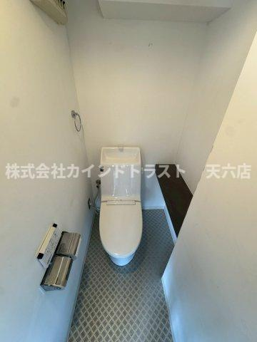 グランピア天神橋のトイレ|清潔感のあるトイレです