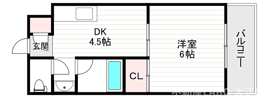 DO九条1の間取り