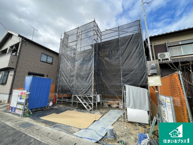 大津市真野　新築一戸建ての外観|現在建築中！落ち着いた街並みで新生活を始めることが出来そう！周辺の物件も併せてご紹介させて頂きます！