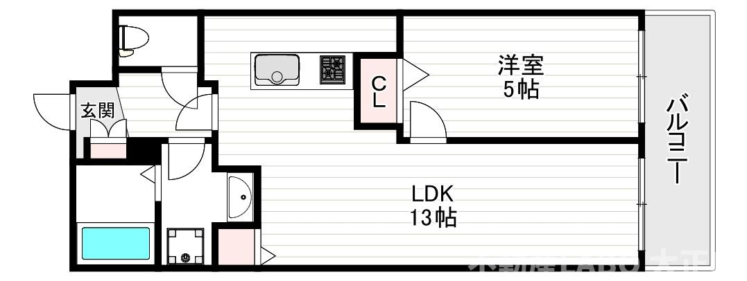 グリーンヒルズの間取り