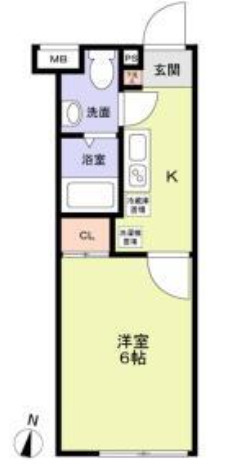 VISTA MINAMIAS AGAYAの間取り
