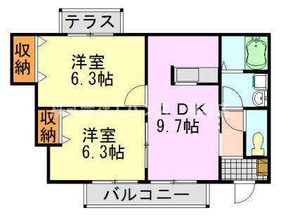 【間取り】 | グリーンゲイブルズ