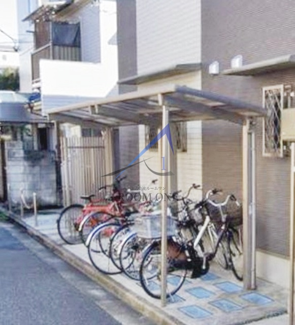 アズーリのその他共用部分|駐輪場です。