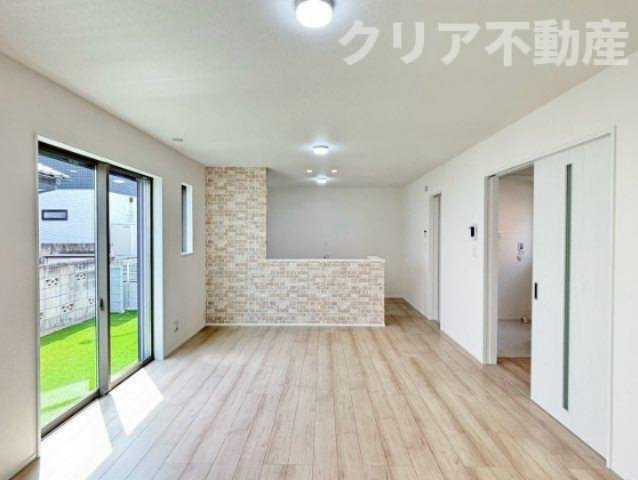 【居間・リビング】 | 平屋・並列3台可♪前橋市朝倉町平屋 | 同社施工例