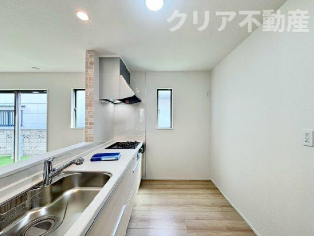 【キッチン】 | 平屋・並列3台可♪前橋市朝倉町平屋 | 同社施工例