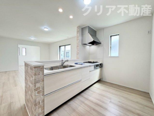【キッチン】 | 平屋・並列3台可♪前橋市朝倉町平屋 | 同社施工例