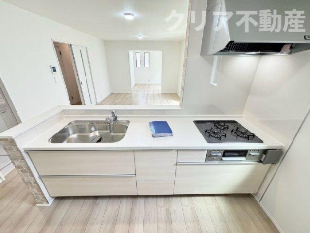 【キッチン】 | 平屋・並列3台可♪前橋市朝倉町平屋 | 同社施工例