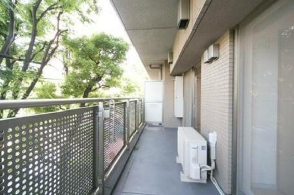 コンチェルト杉並のバルコニー