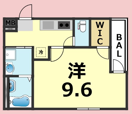 【間取り】 | フジパレス立花町二丁目Ⅰ番館