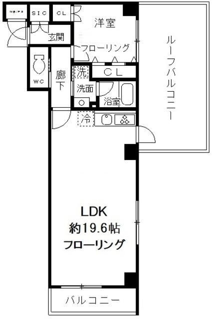 ベルウッド麻生の間取り|間取りです。