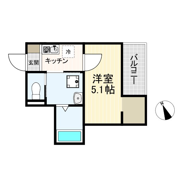 MELLAS吉祥寺の間取り