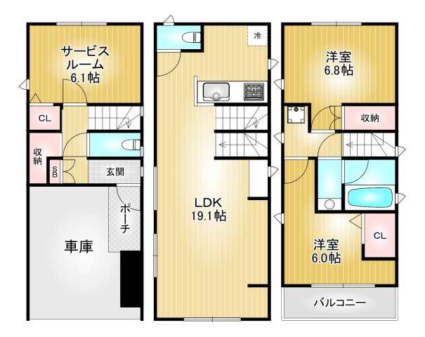 亀島1丁目戸建｜名古屋市の賃貸ならMy賃貸
