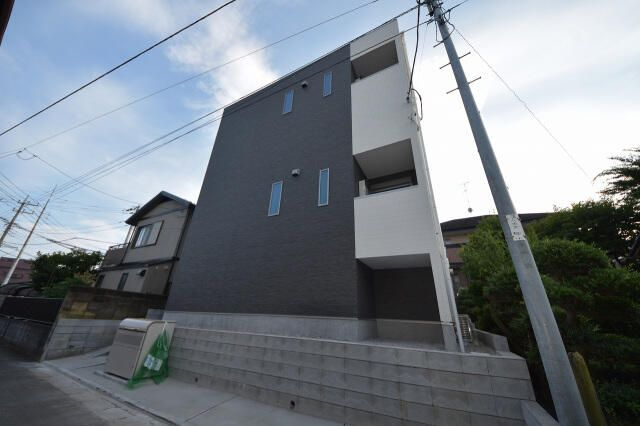 柏市豊四季のアパートの外観
