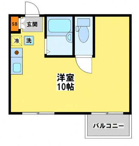 武蔵野市吉祥寺北町２丁目の賃貸マンションの間取り