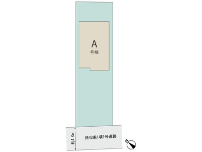 【区画図】 | 静岡市駿河区中島 新築建売 | 区画図です