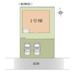 藤沢市遠藤４期　新築戸建　全1棟の区画図