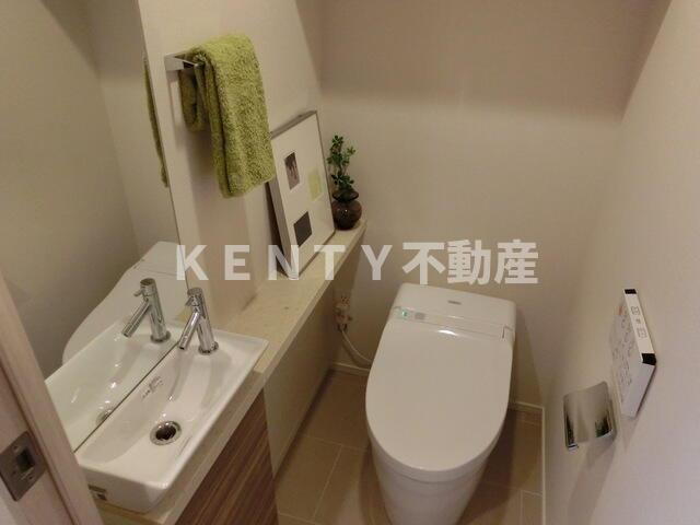 【トイレ】 | パークハビオ目黒リバーサイド | 落ち着いたトイレです