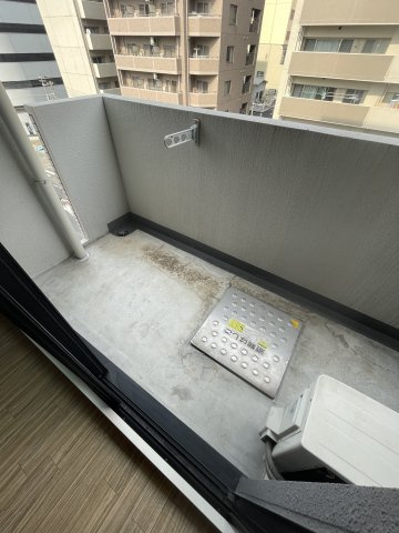 パレ阪栄橋のバルコニー