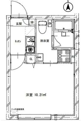 フラシア王子 の間取り