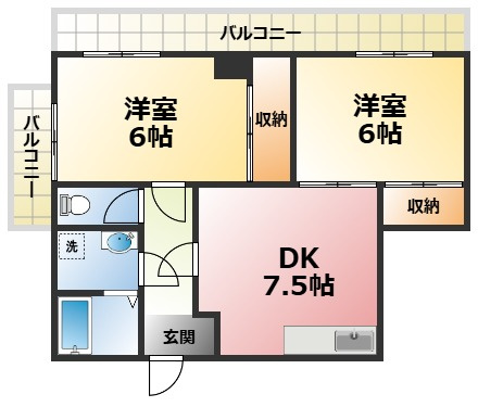 ロイヤル甲子園の間取り