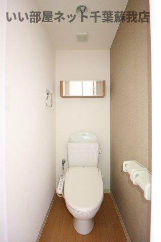 グリュックⅤのトイレ|トイレもきれいです