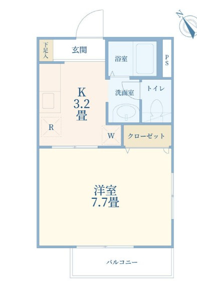 TRUSTIA 弐番館の間取り
