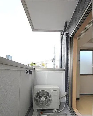 セブンオークスのバルコニー