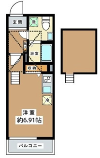 【間取り】 | ＲＳ参番館 | 間取りです。