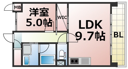 【間取り】 | グリーンコート東小路　仲介手数料無料