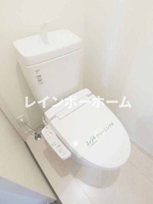 ママベルAのトイレ|清潔感のあるトイレです