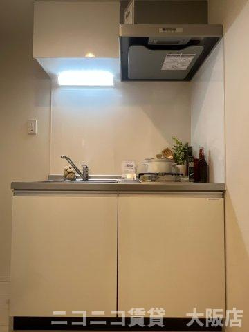 京都市伏見区石田大山町のアパートのキッチン|CG画像です。家具家電付きではありません