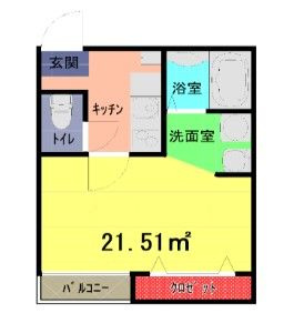 【間取り】 | ヴィラート西大宮 | 間取りです。