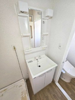 マンションフロイデの洗面所