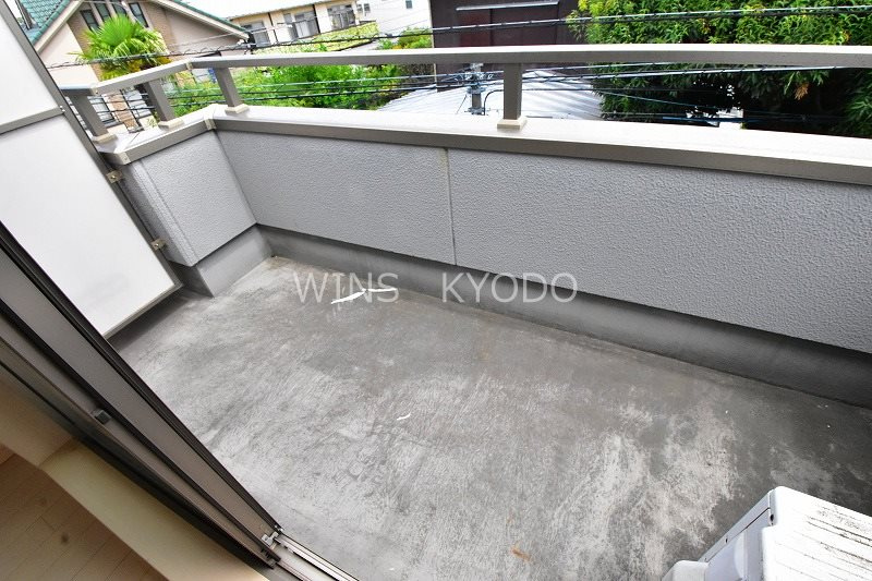 世田谷区代田３丁目の賃貸マンションのバルコニー