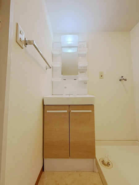 マンションアルボの独立洗面台