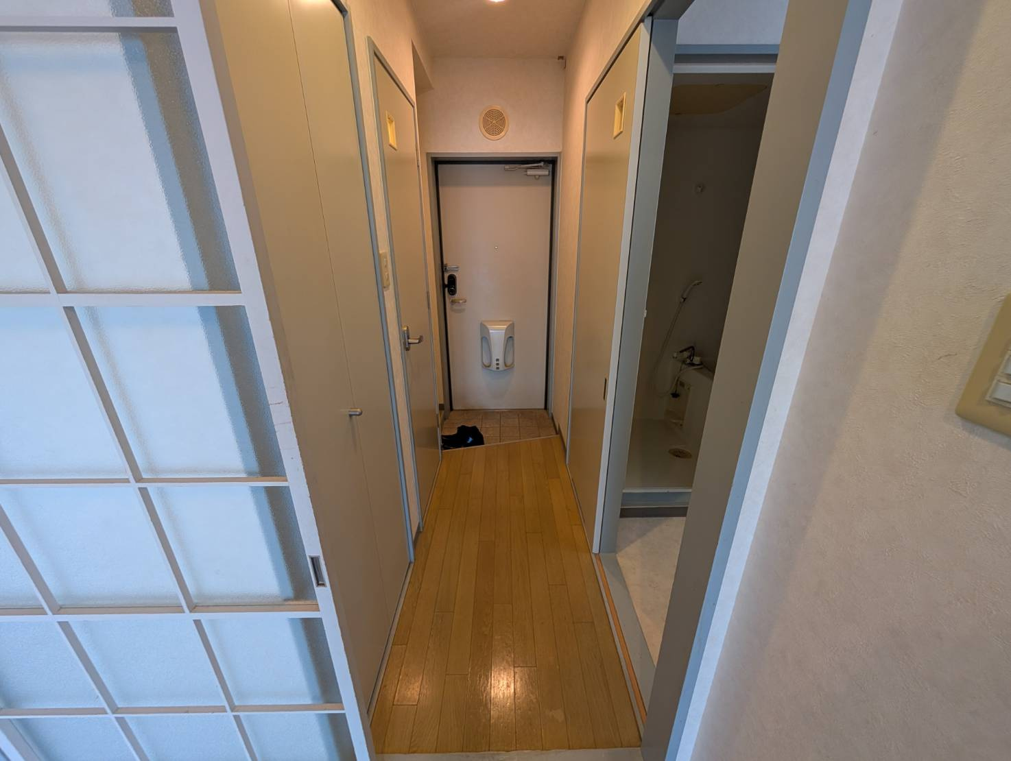 セントラルヒルズBの玄関