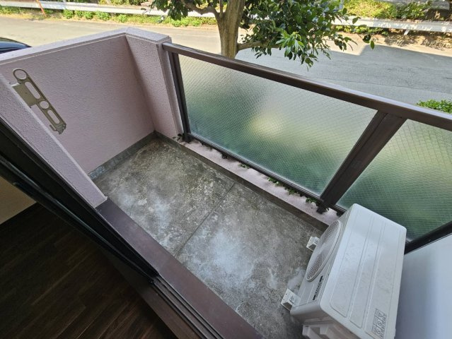 ビューフォート北寺島のバルコニー