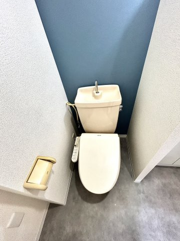 ドミール深谷Cのトイレ