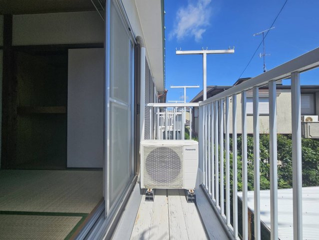 ハイツモントレーのバルコニー