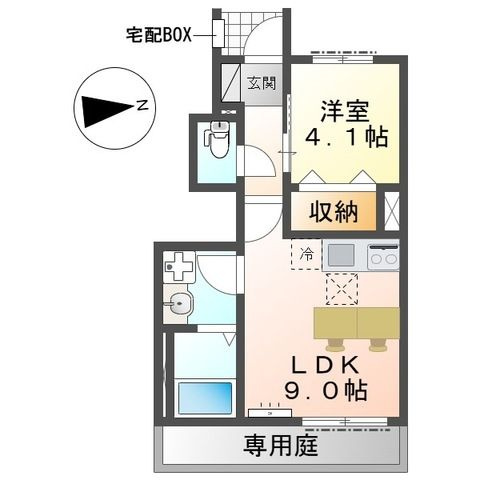 【間取り】 | （仮称）海老名市大谷北新築アパート5期