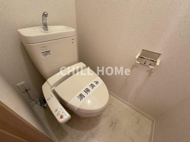 ポナールＤのトイレ|当社、チルホームのHPもご覧ください(^^)/物件情報多数♪
