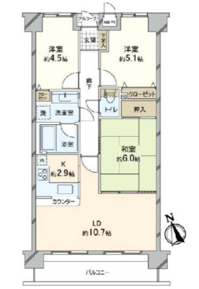 ファミール茅ヶ崎の外観