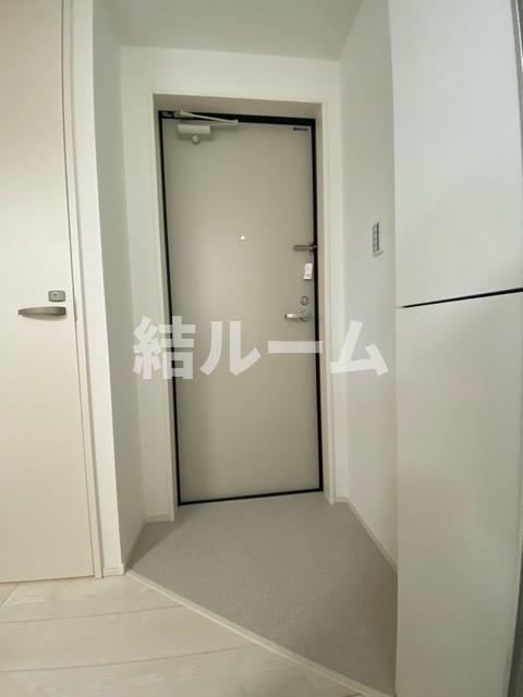 豊島区高松２丁目のアパートの玄関
